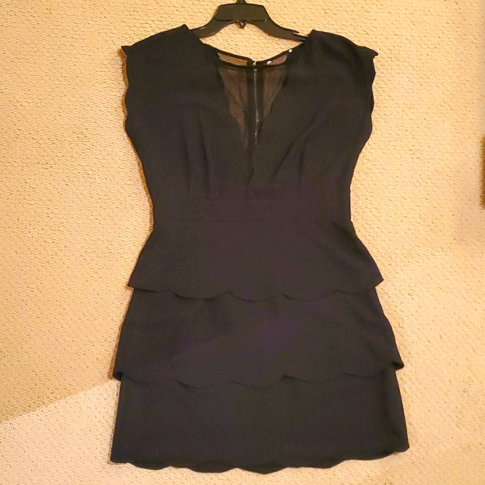 Black cocktail dress